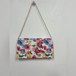 Jessica McClintock  Floral Print Clutch with Chain Photo 2