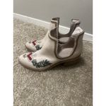 Anthropologie Silent D By Leather Embroidered Oliver Bootie 38 Photo 8