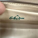 Vintage 50/60s Bellestone brown alligator leather clasp frame purse Photo 11