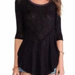 Free People  black dress top! Size small Photo 0