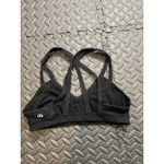 Lululemon Womens Energy Bra Black Sports Athletic Gym Performance Size 4‎ Photo 1