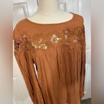 Black Swan Oriana Orange Lace Top Photo 1