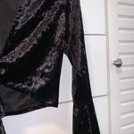 Style Rack  black velvet tie top Photo 3