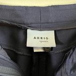 Akris Punto Pants Mikko Straight Leg Boyfriend Pants in Navy Blue Sz US 10 EUC Photo 5