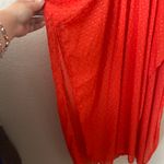 Free People Stevie Sheer Maxi Dress Kaftan in Watermelon One Size Photo 3