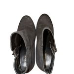 ALDO Charcoal Leather Ankle Booties Photo 5