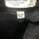 Abercrombie & Fitch  curve love super skinny ankle high rise  women’s 36 waist 40 Photo 4