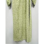 Vanilla Bay  Maxi Dress Small Ditsy Floral Milkmaid Ruched Baby Shower Photo 4