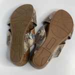 Natural Soul  all thru comfort snake print sandals‎ size 8 Photo 3