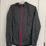 ASICS rain jacket grey with pink Photo 0