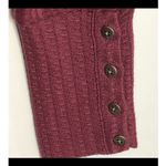 Chaser Burgundy Wisteria Waffle Print Thermal Top size Small Photo 10