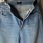 NWT MOTHER Denim High Waisted Rider Skimp Jeans in High Life wash Size 28 Blue Photo 5