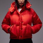Levi's Levi’s Western Shortie Puffer Coat – Red – Size S – NWT  Lightweight & Warm Photo 6