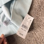 Playboy  Pacsun Soft Blue Polo Cropped Top SIZE S Photo 4