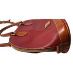 Dooney & Bourke  | Medium | Brick Red Pebbled Leather Domed Satchel Bag Purse Photo 2