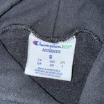 Champion  Erewhon Merch Cut Crop Hoodie Size S Black Orange Photo 1