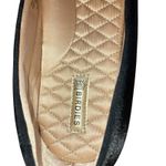 Birdies NWOT  The Finch Rare Black Satin Flats with Floral Toe Decoration-size 11 Photo 5