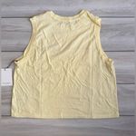 Spiritual Gangster Sunset Stripe Bowery Tank Yellow XL NWT IN PACKAGE Photo 5