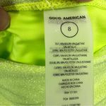 Good American Women's Size 5X Neon Green Sparkle Metallic Bikini Bottoms NWT Photo 1