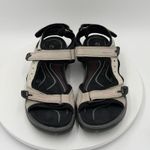 Ecco  Yucatan Womens 40/9 Beige Pink Athletic Sport Strappy Slip On Shoe Comfort Photo 2