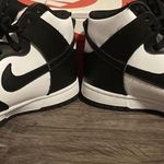 Nike Dunk High Black White Size 9 Photo 2