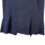 Grass Collection  Tailored Black Vest Shawl Lapel Photo 4