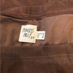 Princess Polly  Brown Velvet Flare Trousers High Rise US 8 Y2K Glam Photo 9