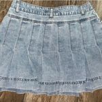 Peach Love  Denim tennis skirt ❤️ NWT size: Large  Photo 4