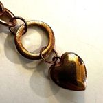 G by Guess rose gold rhinestone heart toggle bracelet Photo 4