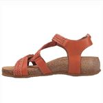 Taos Footwear Terracotta Burnt Orange Braided Sandals Trulie Gladiator Shoes Size 9 Photo 9
