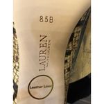 Ralph Lauren Lauren Women's Lindella Ii Faux-Snakeskin Pump Size 8.5 B Photo 8