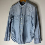 J.Crew Classic Chambray Collar Button Down Shirt Classic Fit 10 Photo 0