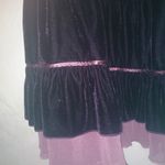 Beautiful M/L Whimseygoth Deep Purple Velvet Layer Skirt Size L Photo 1