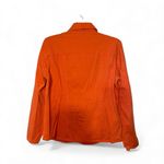 Chico's Chico’s Women Denim Shacket Size 0/Small Orange Snap Shirt Jacket Boho Cabincore Photo 1