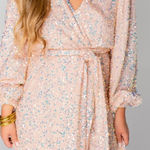 BuddyLove sequin wrap dress Photo 0