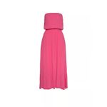 Victoria's Secret  LASCANA Strapless Maxi Dress Beach CoverUp Elastic Waist 8 NWT Photo 2