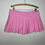 ZARA  pink pleated skort women’s size large new with tags‎ modern contemporary Photo 2