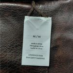 We Wore What Womens Reversible Vegan Leather Sherpa Vest Jacket Size Medium NWT Photo 9