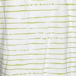 Chico's ‎ Shirt Womens Medium White Green Striped Tee Classic Essential Casual Photo 5