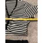 Robin Piccone New. black stripe bikini. XS. Retails $198 Photo 7