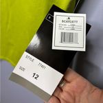 Scarlett Lime Green Silk Blend Cap Sleeve Top NWT Photo 4