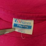 Urban Outfitters Hanes Fifty-Fifty Virginia Beach T Shirt Vintage 80s 90s Red L USA Made Unisex Photo 3