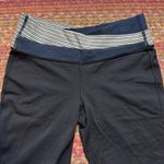 Lululemon VTG BLACK WIDE LEG NAVY WRAP WAIST YOGA PANTS Photo 1