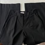 Velvet by Graham & Spencer Leona High Rise Wide Leg Trouser Pants Pockets 6 $229 Black Photo 6