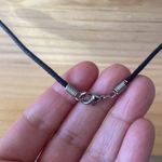 Sarah Coventry Black and Turquoise Necklace Silver Photo 3