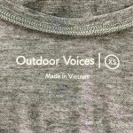 Outdoor Voices  doing things tank in grey and size xs Photo 6