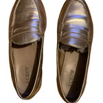 J.Crew J.‎ Crew gold leather Loafers Slip-Ons Photo 0
