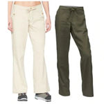 The North Face  Women’s Green Sandy Shores Organic Cotton Pants Size 14 Photo 1