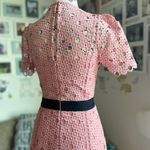 Sandro Paris Floral Lace Midi Dress Photo 8