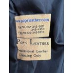 Men's Genuine Leather Jacket Black Zip Up Thinsulate L Made in Turkey Size L Photo 4